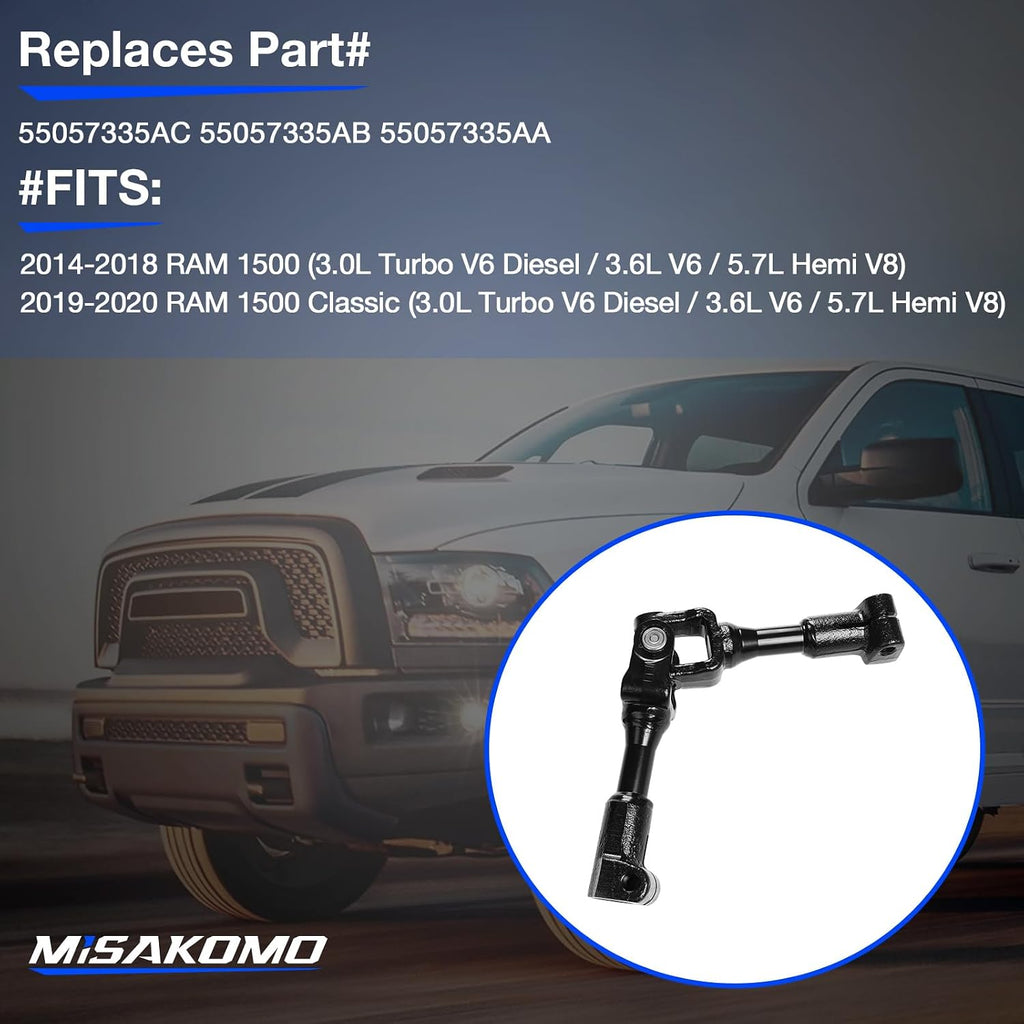 55057335AC/AB/AA Lower Intermediate Steering Column Shaft for Ram 1500