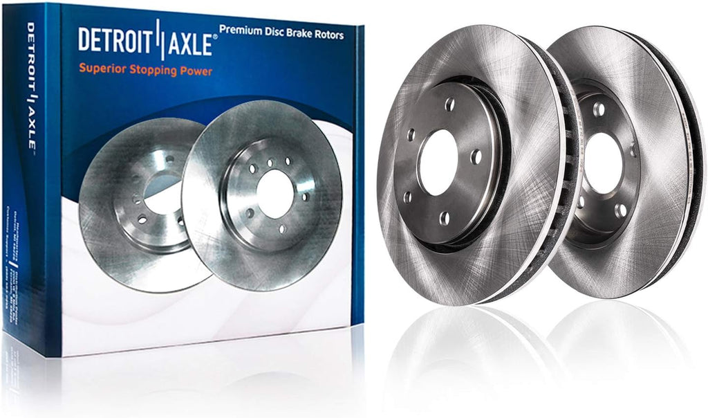 Brake Kit for Chrysler Town & Country Dodge Grand Caravan | VW Routan, 11.89'' inch Front and 12.00'' inch Rear Disc