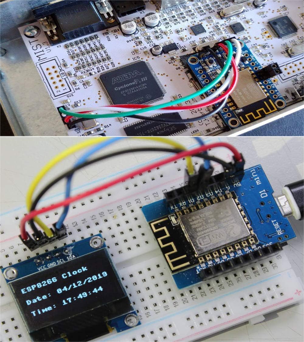 AITRIP D1 Mini WiFi Dev Board,Mini NodeMcu Lua 4M Bytes WLAN WiFi Internet Development Board Base on ESP8266 ESP-12F for Arduino, 100% Compatible with WeMos D1 Mini (Pack of 6)