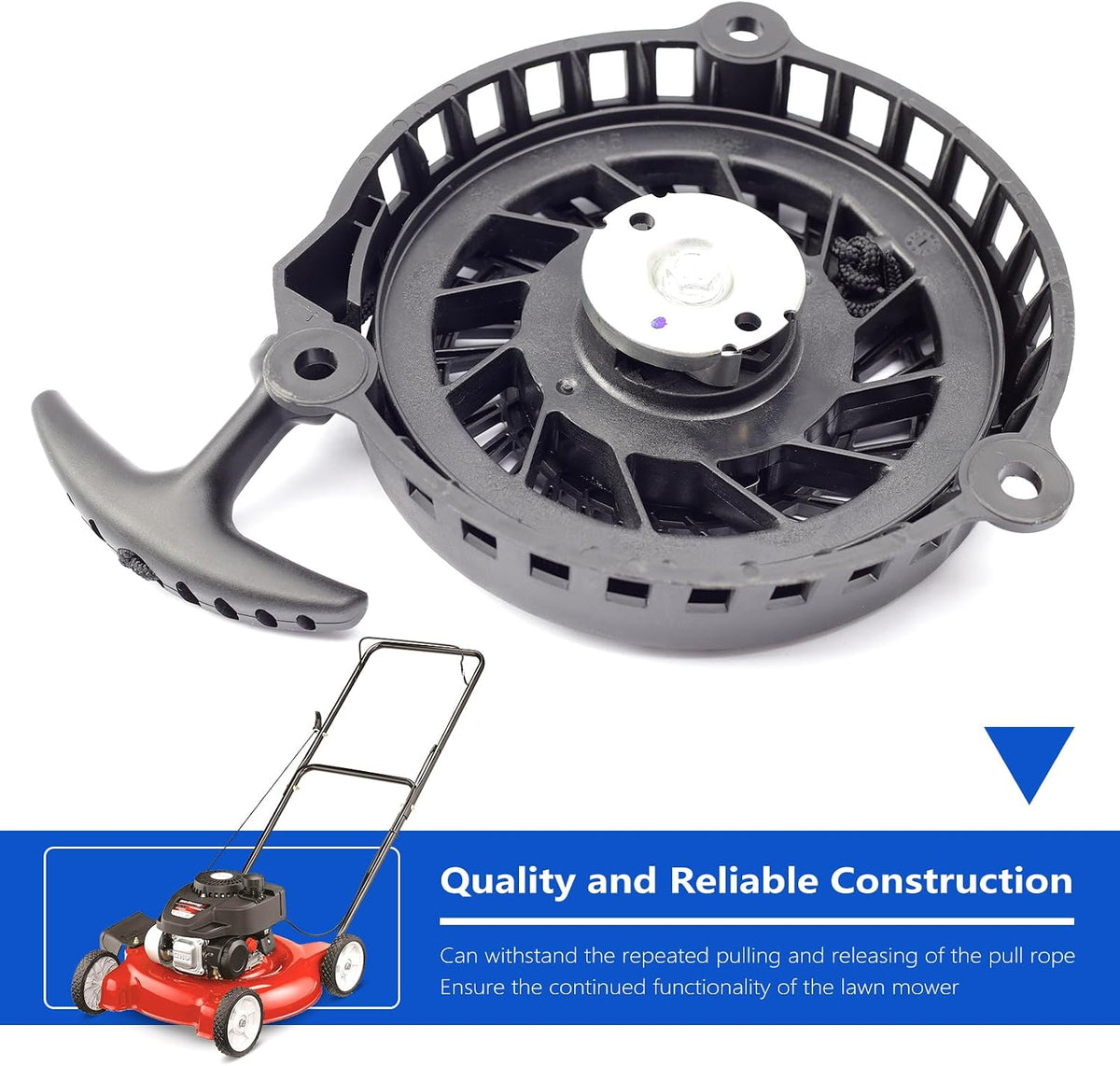 951-05167 651-05167 Recoil Starter Replacement for MTD for Powermore 132cc 140cc OHV Engine 1T65NU 1T65NUA 1T65NUB 1T65RU 1T65RUA 1T65RUB 1T65RUC