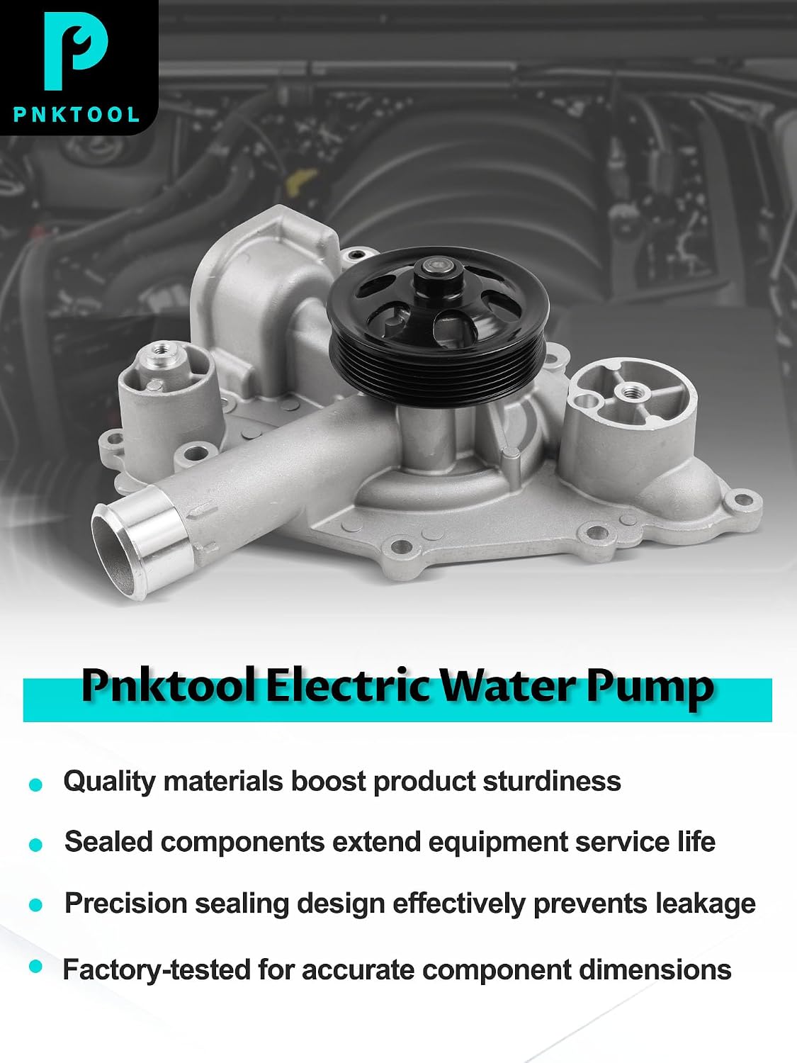 AW6653 Water Pump For Challenger, Charger, Durango, Grand Cherokee, 7L/6.4L