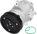 TadaMark AC Compressor w/Clutch Fits for Jeep Wrangler 4.0L 2000-2006, for Jeep Grand Cherokee 4.0L 1999-2004