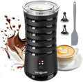 Electric Milk Frother, Paris Rhône 4-in-1 Milk Steamer and Frother, Hot & Cold Foam Milk Warmer with Temperature