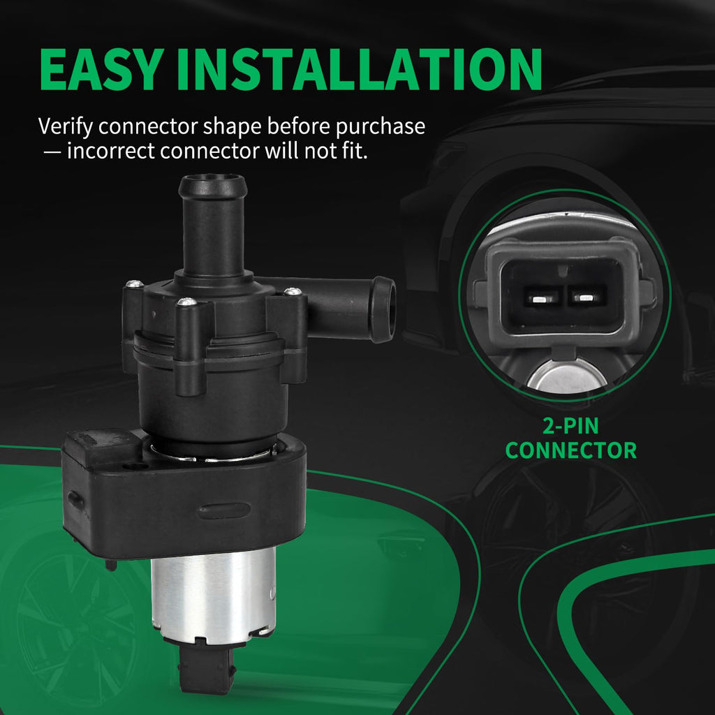 SYMOTTEC Electric Auxiliary Water Pump Compatible with Dodge Durango