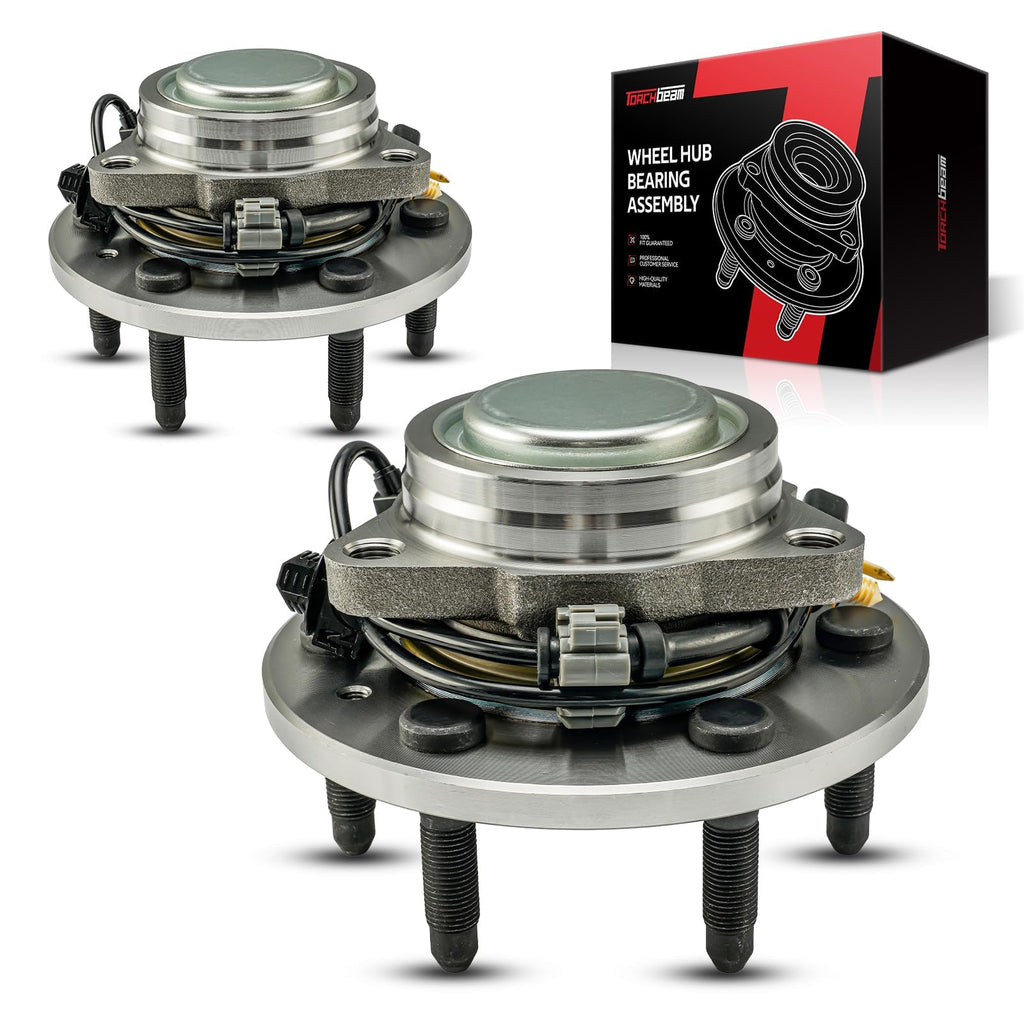 Torchbeam 515159 RWD Pair Front Wheel Bearing Assembly for Silverado 1500