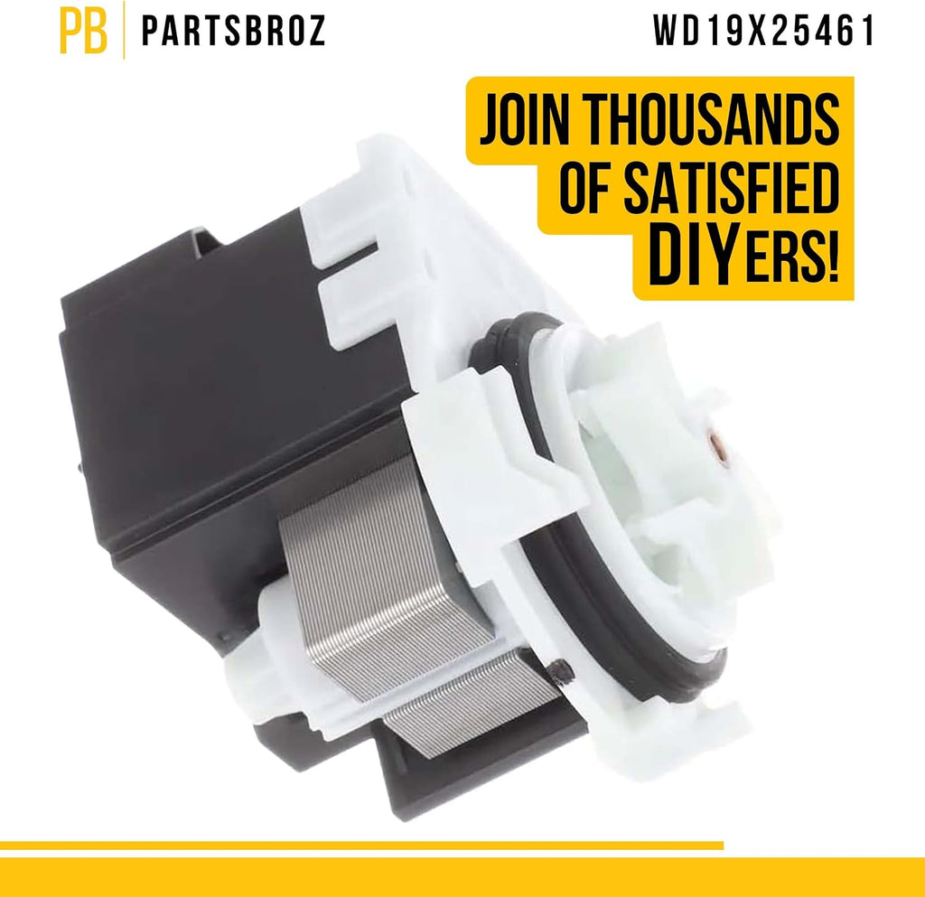 Dishwasher Drain Pump for General Electric GE GDT550PGR0BB