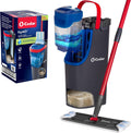O-Cedar H2prO Flat Mop System | Quick Everyday Cleaning | Dual-Tank Fresh Water System | Machine Washable Reusable