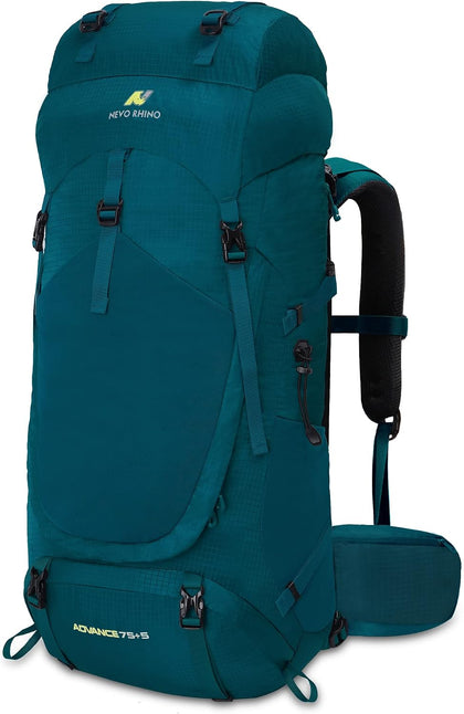 Internal Frame Hiking Backpack 50/60/65/70/80L, Mountain Climbing Camping Backpack Daypack Waterproof Rain Cover
