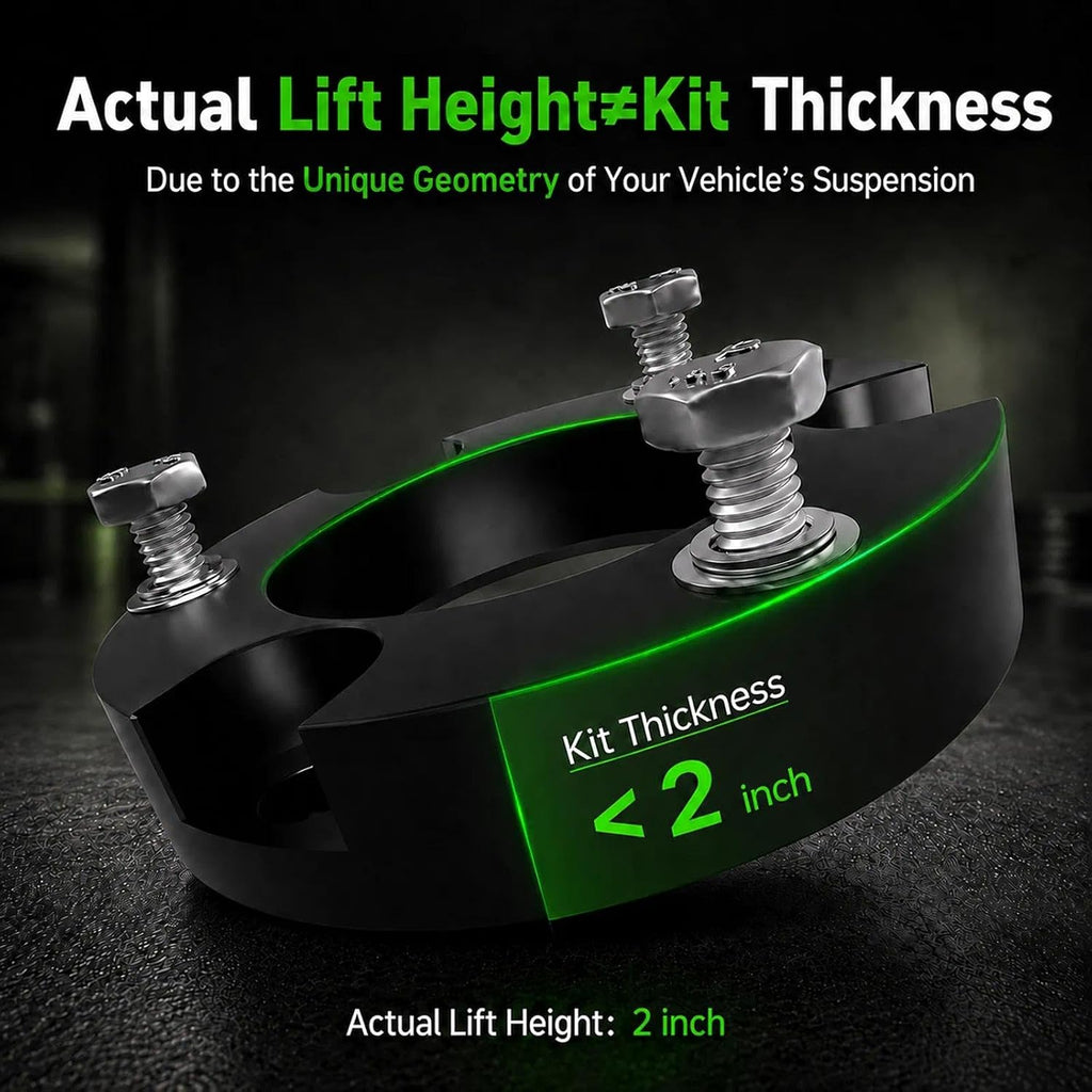 AUTOPTIM 2 Inch Front Leveling Lift Kit - Replacement for Toyota Tacoma