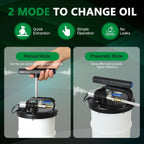 Oil Extractor Pump 7L Manual Pneumatic Fluid Extractor for Oil Change