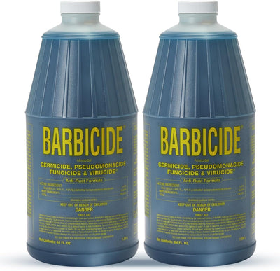 Half Gallon Disinfectant Concentrate – 2 Pack | EPA-Registered, Hospital-Grade Germicide for Salons & Barbershops |