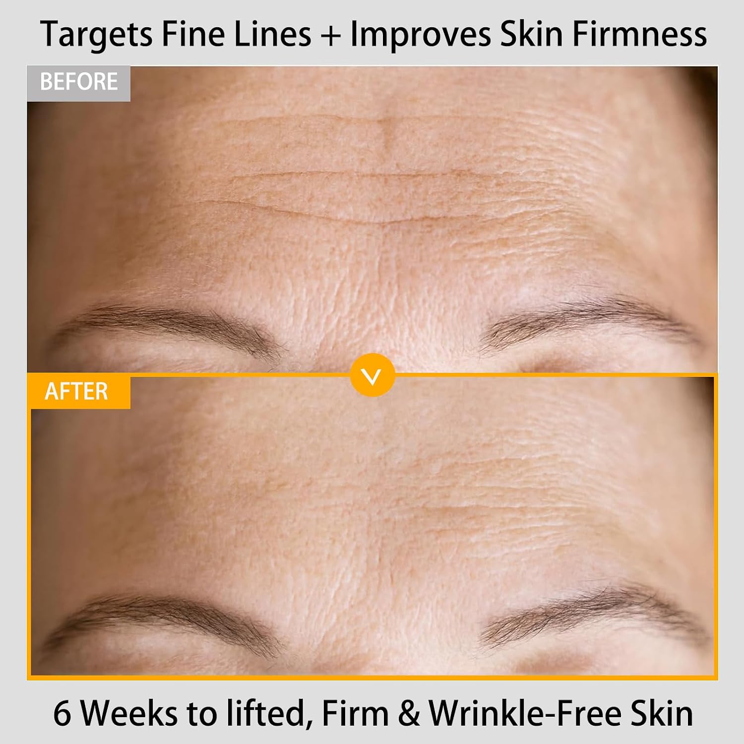Vitamin C Retinol Serum for Face, Brightening & Anti-Aging with Hyaluronic Acid, Vitamin E, Peptides, Collagen