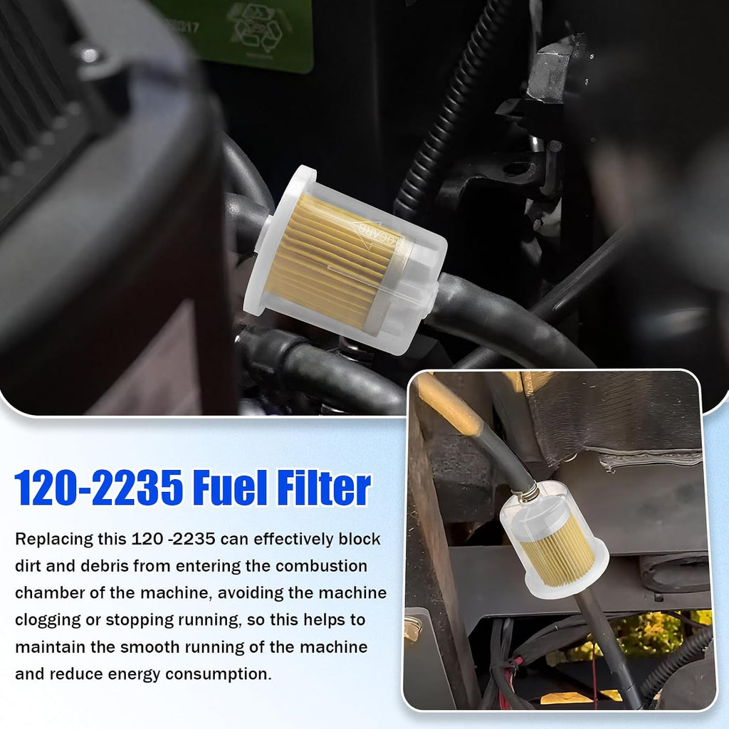 120-2235 Fuel Filter Replacement for Exmark and Toro Most Lawn Mowers
