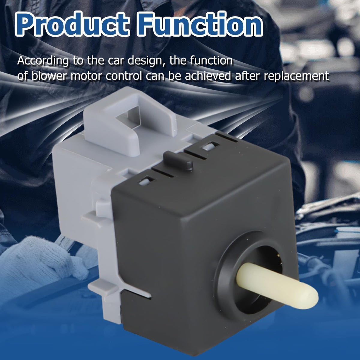 WFLNHB Blower Motor Control Switch Replacement for Peterbilt 384 2008-2015