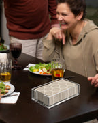 Acrylic Napkin Holder for Bathroom, Clear Guest Towel Holder
