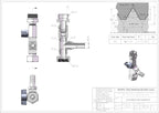 Faucet Adapter Fisher installation kit, 7977KIT