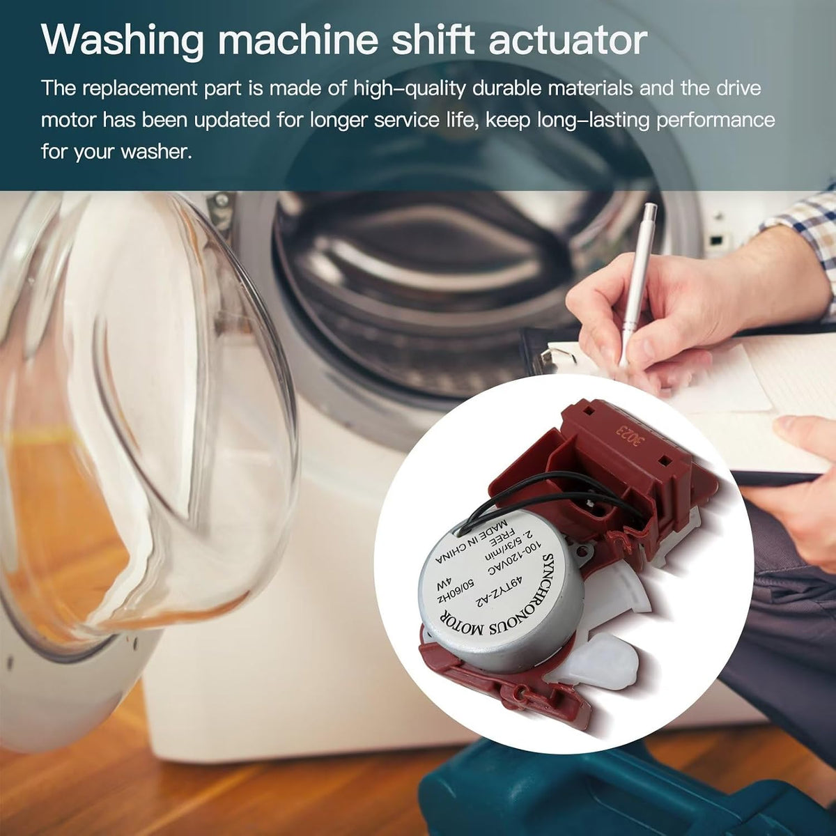 New Update W10006355 Washer Shift Actuator for Amana NTW4501XQ0, NTW4600YQ0, NTW4600YQ1, NTW4601XQ0, NTW4610YQ0, NTW4630YQ0