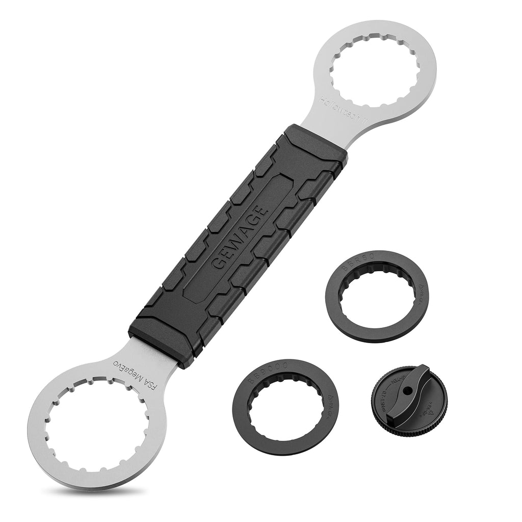 Bicycle Bottom Bracket Tool - Bottom Bracket Removal Install Tool Compatible with Shimano Hollowtech II/BB9000
