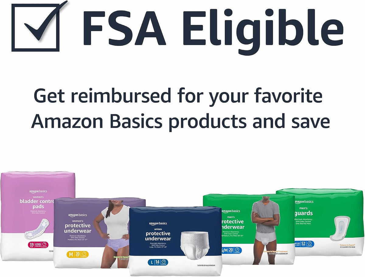 Unisex Protective Underwear, Overnight Absorbency, Extra Large, 12 Count