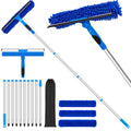 12.2FT Professional Window Cleaning Tools, 14'' Squeegee
