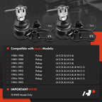A-Premium Front Lower Ball Joint, Compatible with Isuzu