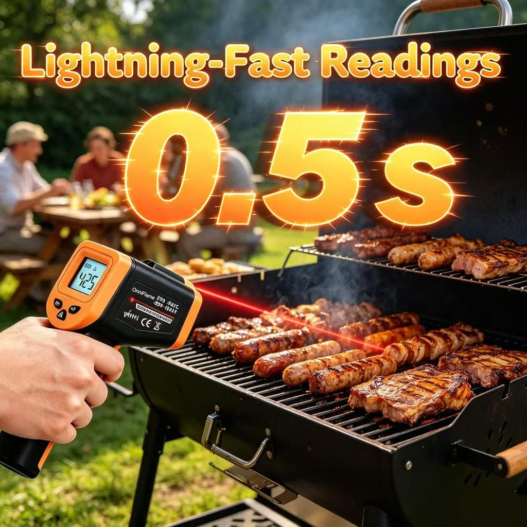 Infrared Thermometer Temperature Gun for Cooking -58℉~1022℉