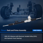 Autoround 490019N00A Hydraulic Power Steering Rack and Pinion Fits Nissan