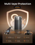 Space Heaters for Indoor Use, Large Electric Heater with Remote