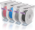 3D Printer Filament Storage Box, 4-Pack Dry Box with Reusable Silica Gel Desiccant for 1KG PLA ABS PETG Filament
