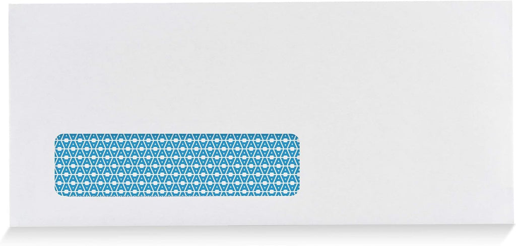 #10 Single Left Window Envelopes, Gummed Closure #10 Envelopes 500ct
