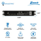 2-Pack T5 Electronic Ballast, 120-277V, Program Start, UL Listed
