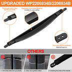 Upgraded WP2206934B Door Handle for Whirlpool Kenmore Refrigerator Handles