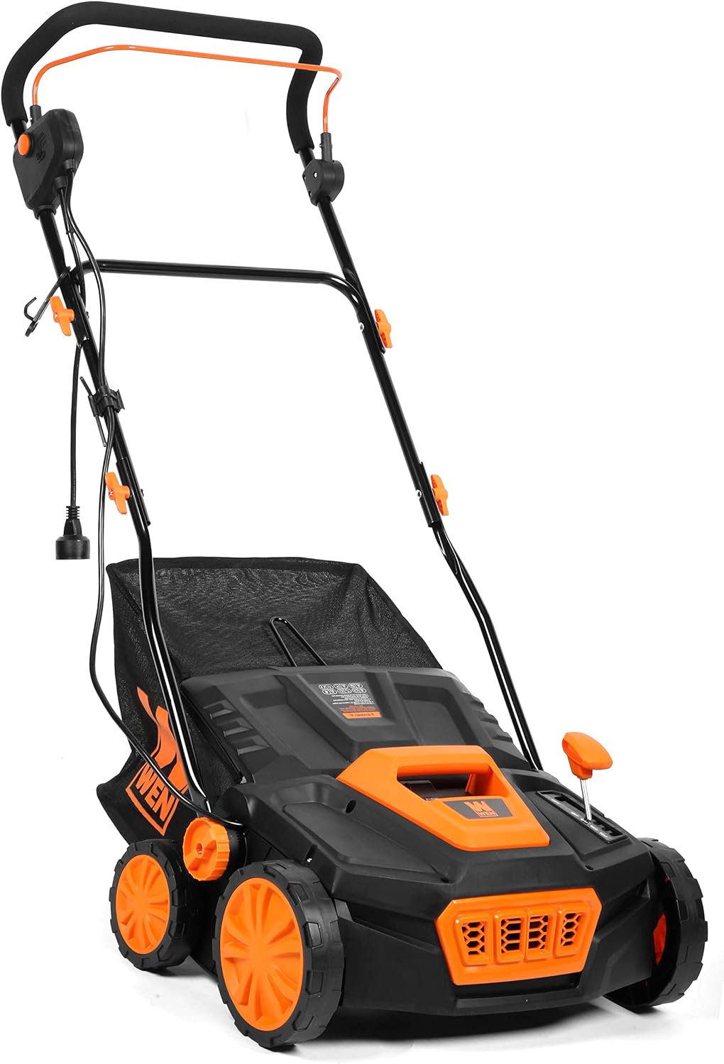 15-Inch 13-Amp 2-in-1 Electric Dethatcher and Scarifier with 12-Gallon Collection Bag (DT1315)