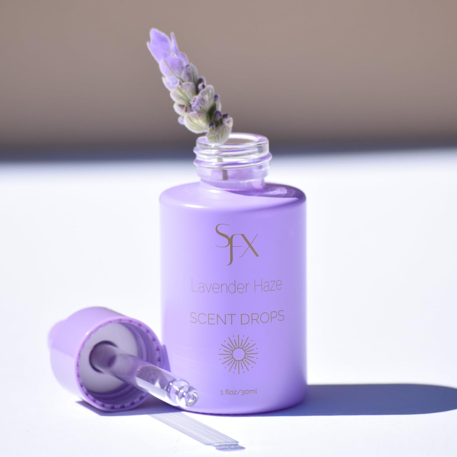 Scent Drops Sunless Tanning Fragrance Additive Lavender Haze | Spray Tan Solution Scent Booster, Tanning Drops Add-In