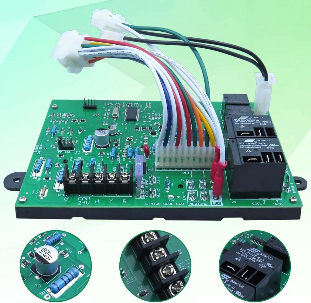 Replacement for Carrier ICM282A Furnace Control Board HK42FZ009 HK42FZ034