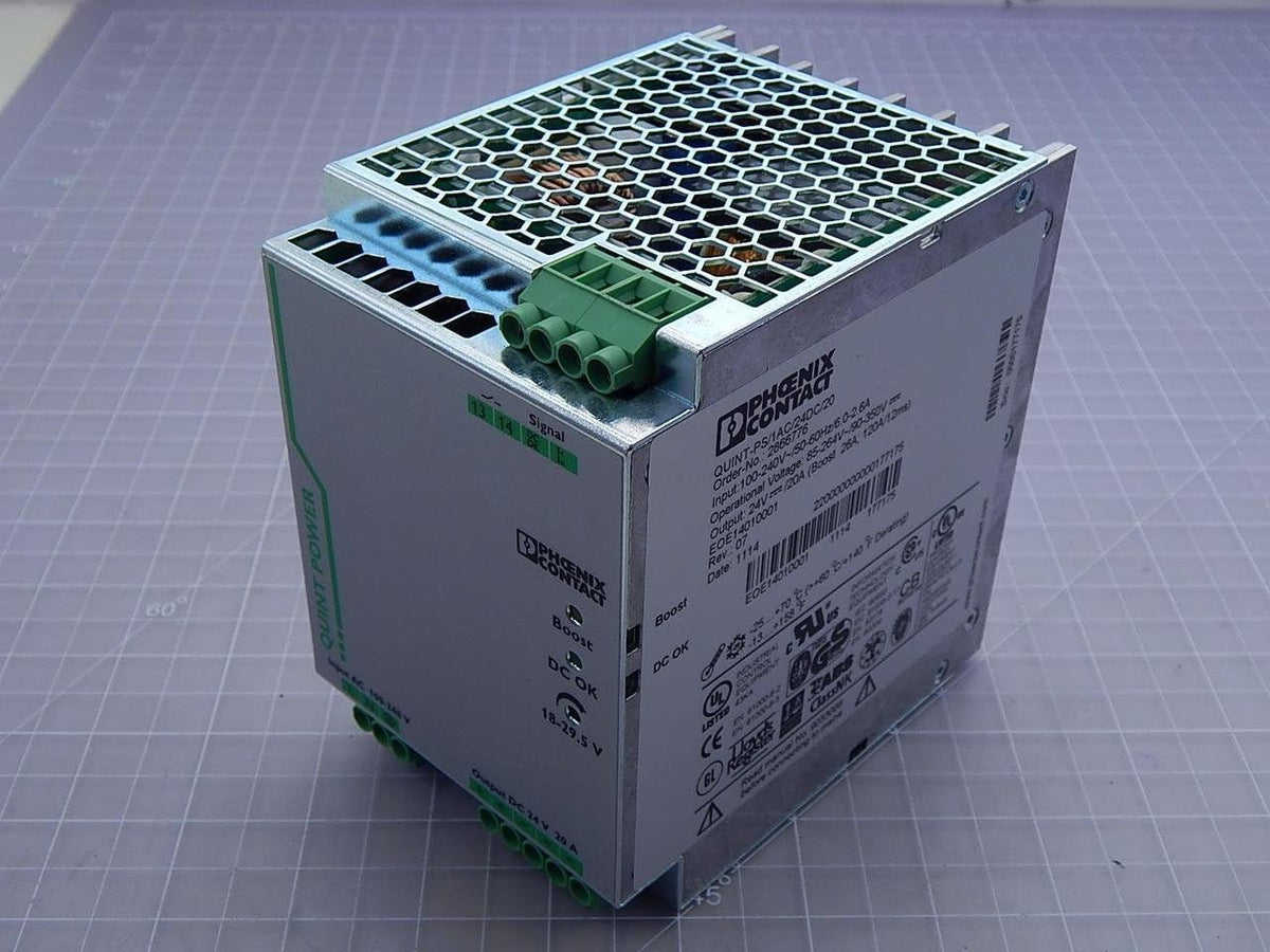 Phoenix Contact QUINT-PS/1AC/24DC/20, 2866776 Power Supply T72712