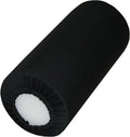Black Fabric Foam Roller Cover, 12" Long