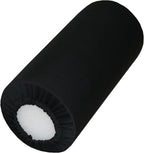 Black Fabric Foam Roller Cover, 12" Long