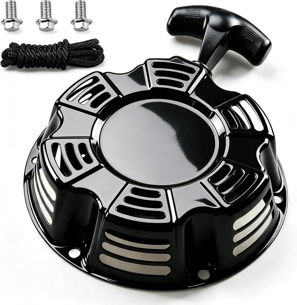 Pull Start Assembly, Recoil Starter Cord Rope Assembly Compatible with Kohler 3000 Series Engine SH255 SH265 SH270 196cc Replace # 18-165-05-S