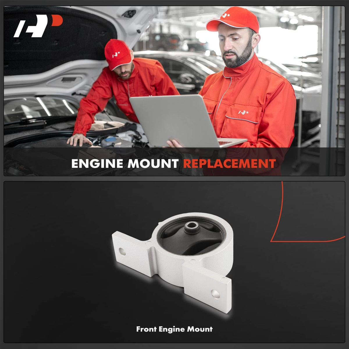A-Premium Front Engine Motor Mount Compatible with Nissan Sentra 2000-2001