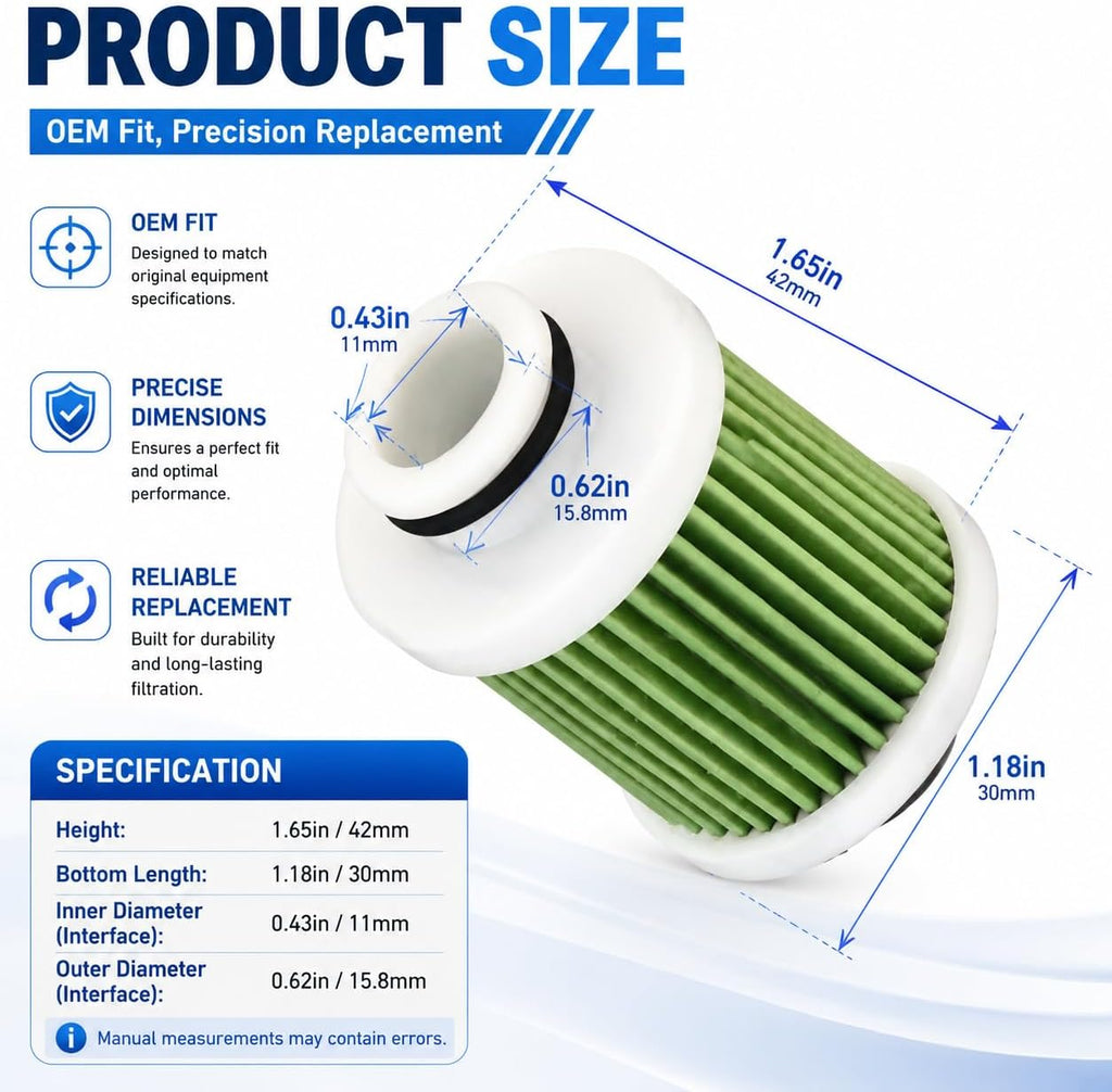 15412-92J00 Fuel Filter for Suzuki Outboard DF100-DF200AP