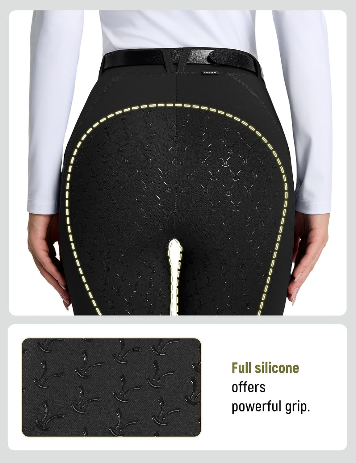 Women's Full Seat Equestrian Breeches Horse Riding Pants