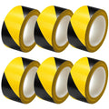 Hazard Tape, Black & Yellow, 2 Inch x 110FT