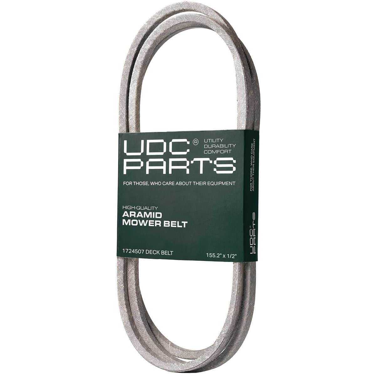 UDC Parts 5023255 Deck Belt Replаcement for Snapper 50 Inch, 1/2" x 155.2"