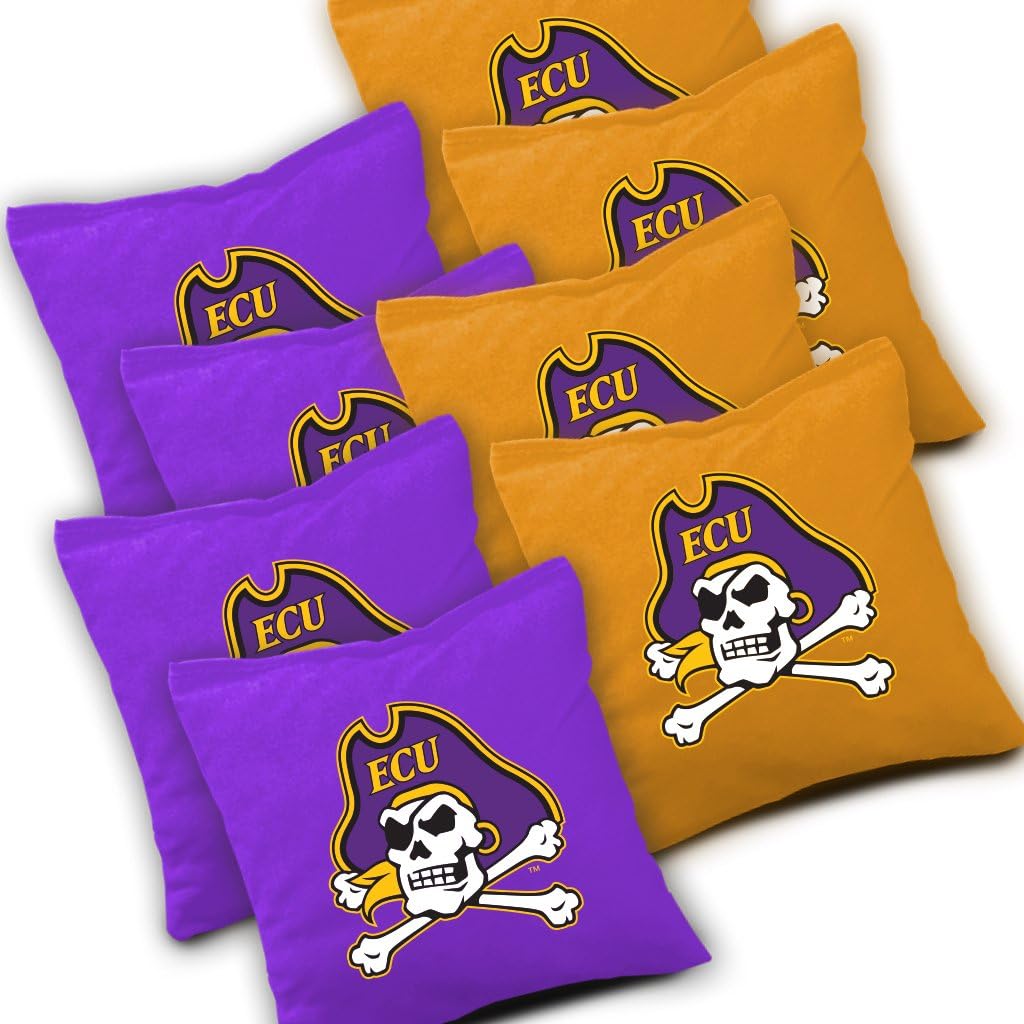 NCAA Distressed Cornhole Set with Bags