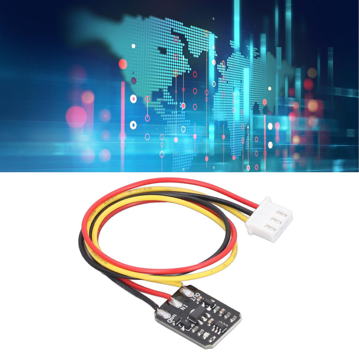 Cryfokt Capacitive Touch Switch Module, Intelligent Control Sensor, Bistable State, Night Light, DC 3V-18V Metal Touch Sensor Module for LED Light Control, External Relay, Power Switch