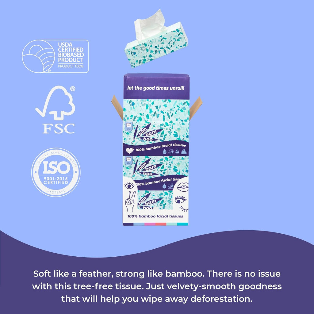 3-Ply 115 Sheet/Package Facial Tissue 6 Pack