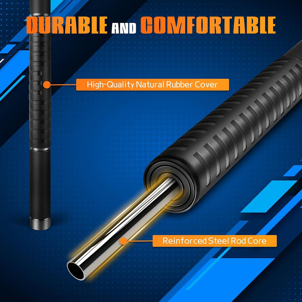 Muscle Roller Stick,17" Massage Roller for Muscle Deep Tissue Massage Black