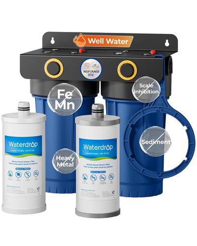 WHF2E-FC Whole House Water Filter System for Cleaner Well Water