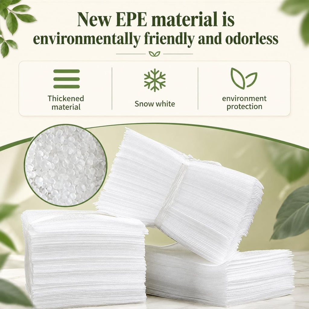Packing Foam Pouches 1/24'' thickness 6 x8IN,50 Pack